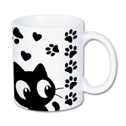 Kubek z Nadrukiem Kotów | Kot