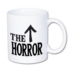 Kubek z Napisem Horror