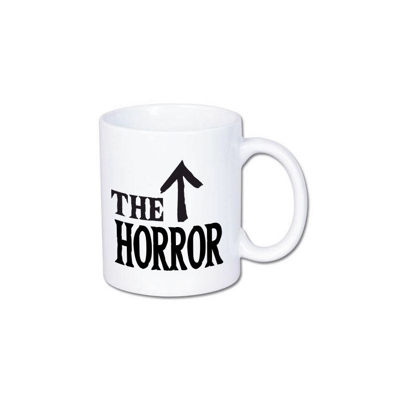 Kubek z Napisem Horror