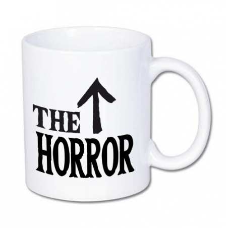Kubek z Napisem Horror
