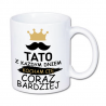 Kubek dla taty z nadrukiem kocham cię tato