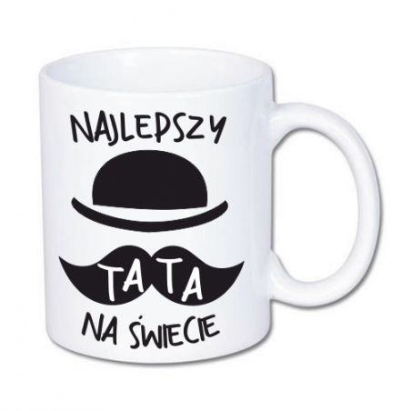 Kubek dla taty z nadrukiem najlepszy tata na świecie