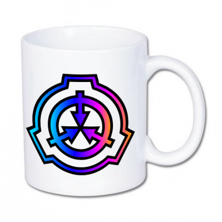 kubek z logo fundacja SCP