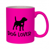 kubek z napisem miłośnik psów i psem