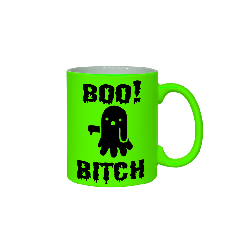 zielony Kubek z duchem