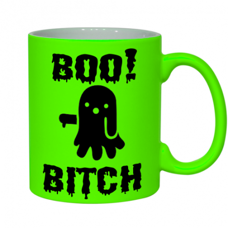 zielony Kubek z duchem