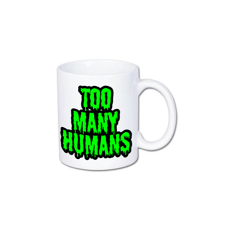 kubek z tekstem to many humans