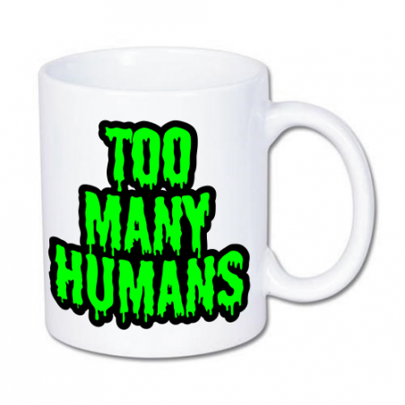 kubek z tekstem to many humans