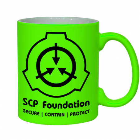 kubek z nadrukiem scp