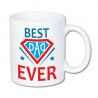 kubek dla taty z nadrukiem best dad ever z logo supermana