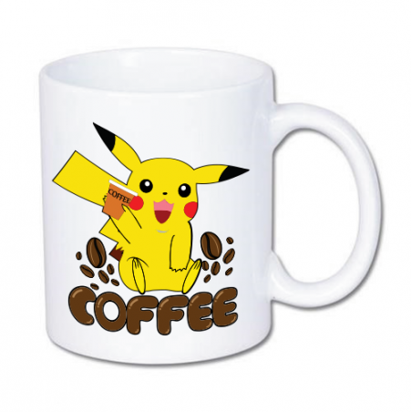 kubek z nadrukiem pikachu pokemon