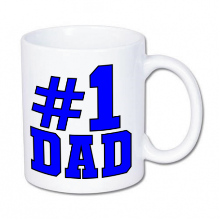 Kubek z nadrukiem tata numer jeden