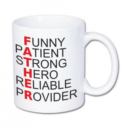 kubek na dzień ojca z krzyżówką father