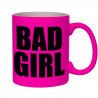 Kubek z nadrukiem BAD GIRL, niegrzeczna dziewczyna