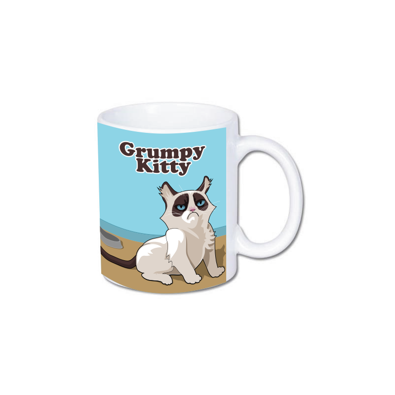 GRUMPY KITTY