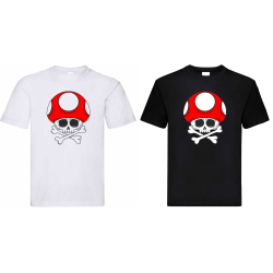 Koszulka Dla Graczy | Czaszka Mario