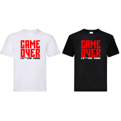 Koszulka Gra Skończona| GAME OVER FU**ING