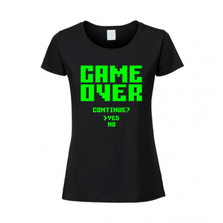 koszulka z grafiką, koniec gry, kontynuować?