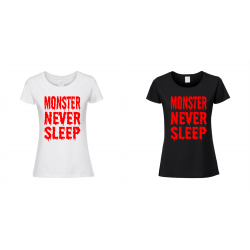 Straszna Koszulka | Potwory Nigdy Nie Śpią