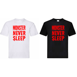 Straszna Koszulka | Potwory Nigdy Nie Śpią