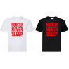 Straszna Koszulka | Potwory Nigdy Nie Śpią