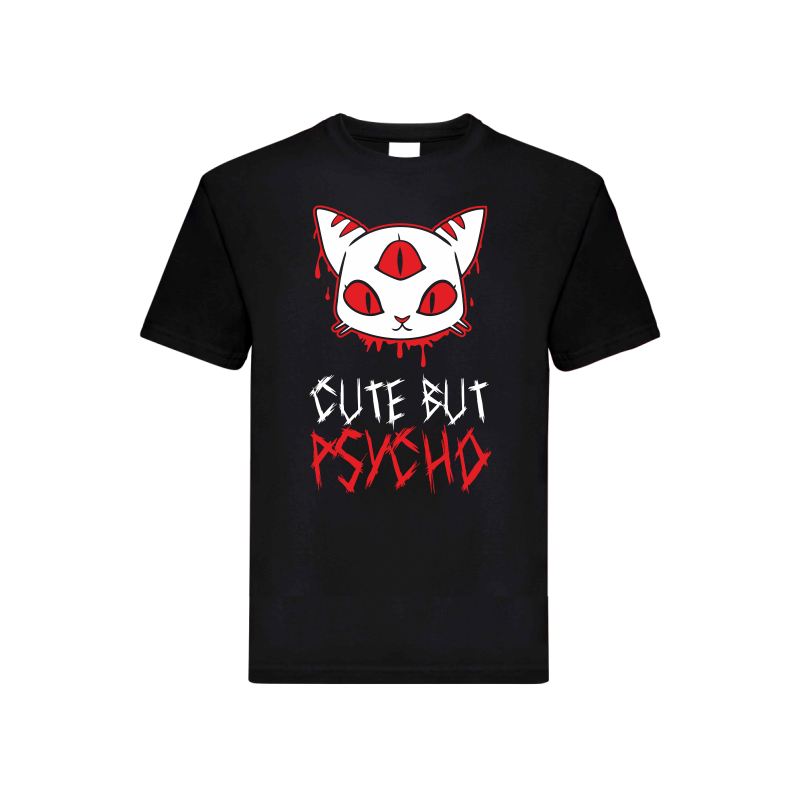 Strasznie słodka koszulka z nadrukiem kota