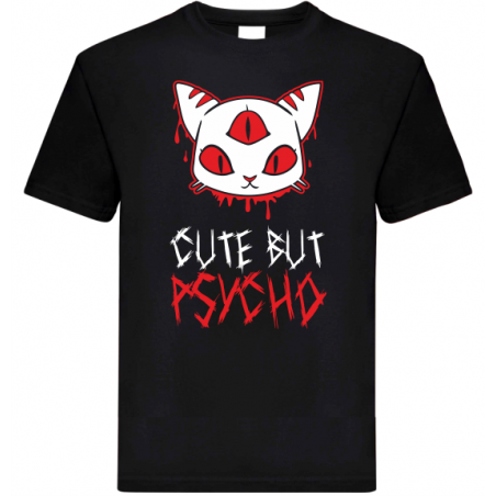 Strasznie słodka koszulka z nadrukiem kota