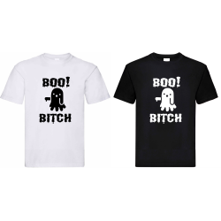 Śmieszna Koszulka z Nadrukiem Ducha