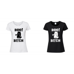 Śmieszna Koszulka z Nadrukiem Ducha