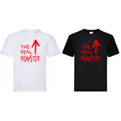 Koszulka Z Nadrukiem | Prawdziwy Potwór