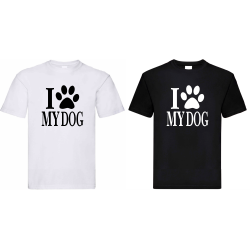 Koszulka z Tekstem | Kocham Swojego Psa