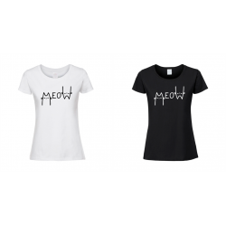 Koszulka Meow z Kotem | Pupil