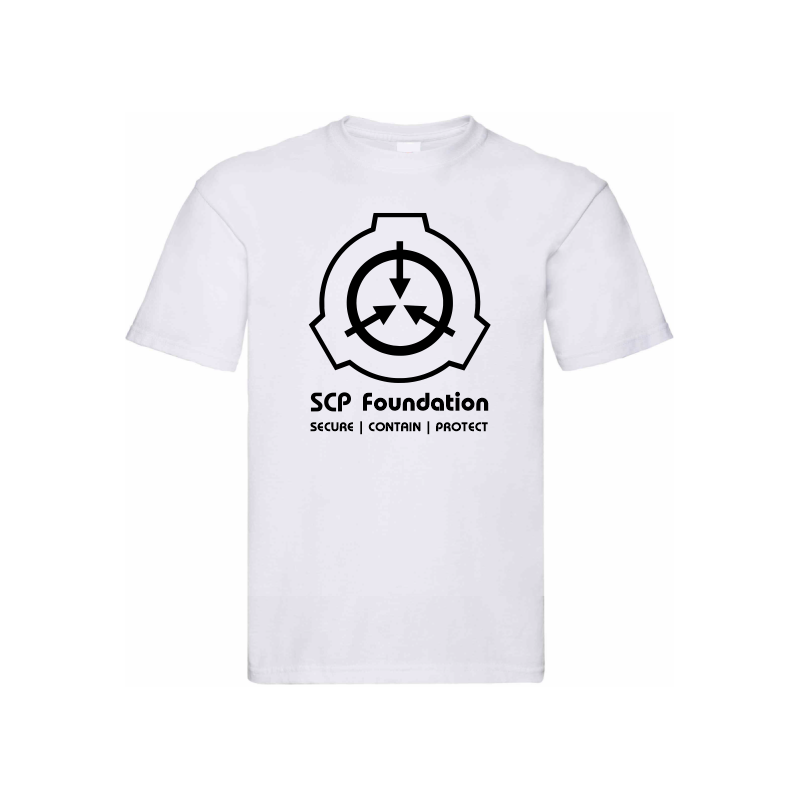 Koszulka z Nadrukiem SCP FUNDATTION