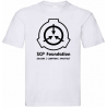 Koszulka z Nadrukiem SCP FUNDATTION