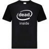 Koszulka z logo intel, dead inside