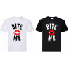 Śmieszna Koszulka z Nadrukiem | Ugryź Mnie