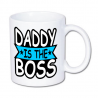 Kubek dla taty z nadrukiem daddy is the boss