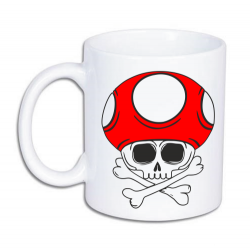 kubek dla graczy z czaszką mario