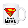 Kubek z nadrukiem super mama, logo superman